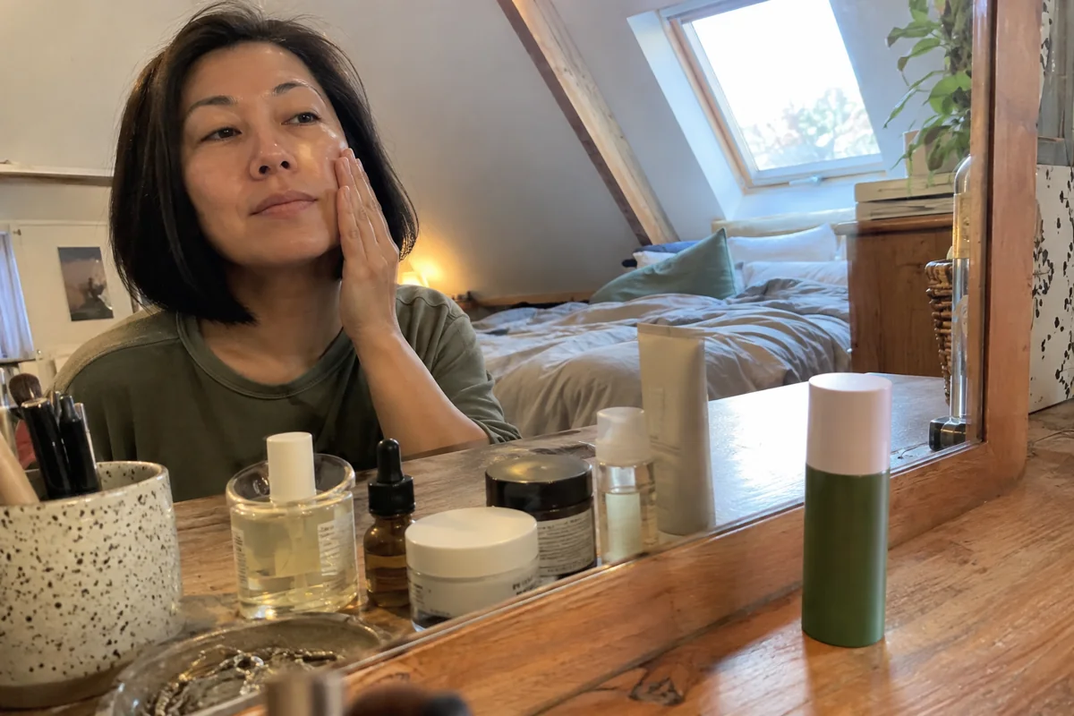 Une routine de soin connue conservée pendant l’essai